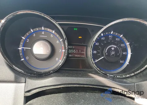 2013 Hyundai Sonata Gls z USA, uszkodzony, nr VIN 5NPEB4ACXDH768545